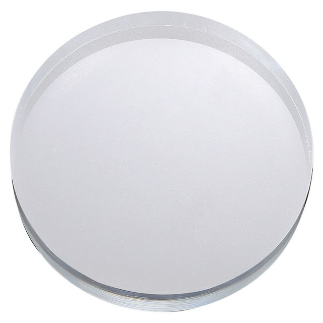 TUIBELY Clear Acrylic Display Base for Collectibles & Cosmetics