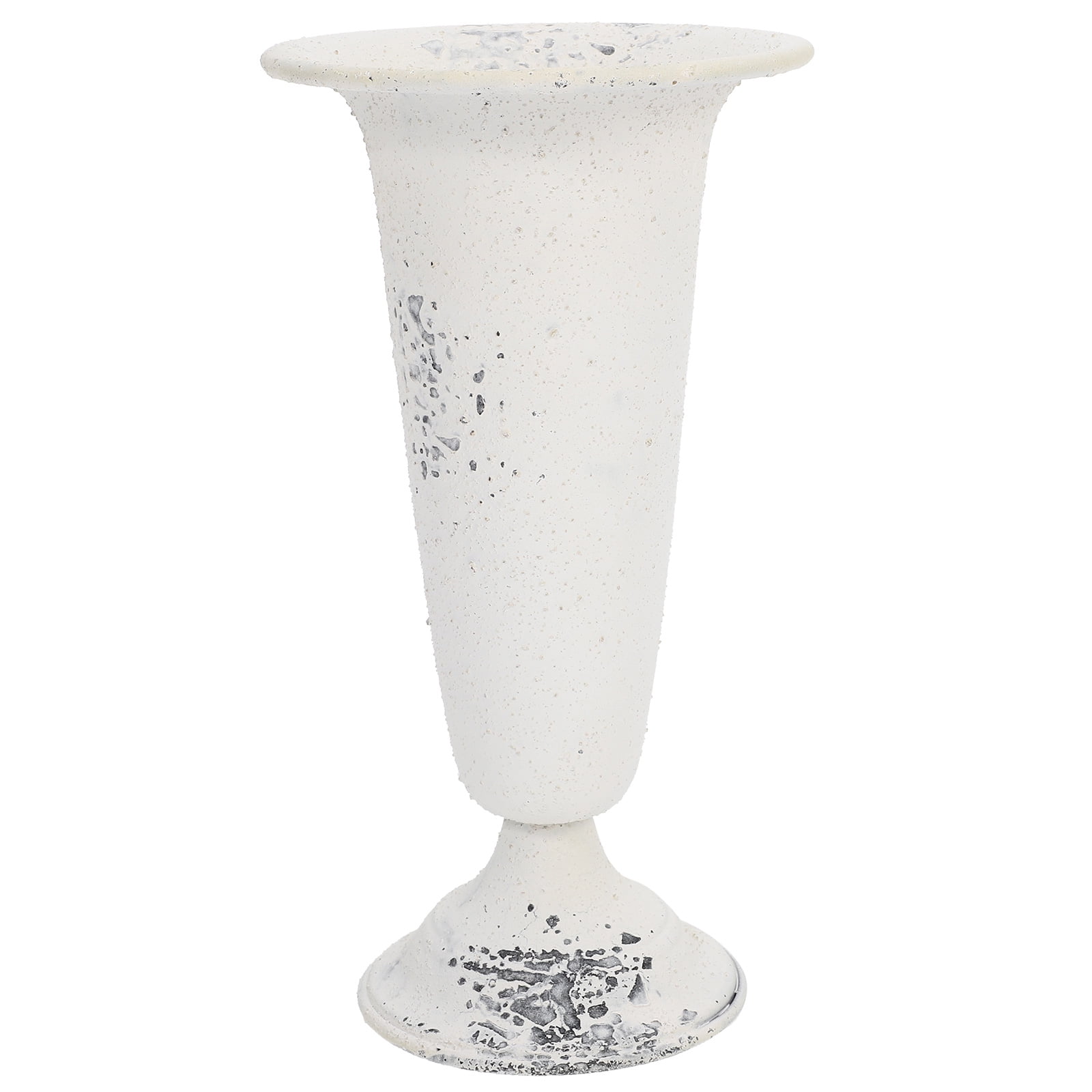 TUIBELY Metal Urn Vase Vintage Flower Arrangement Pot Flower Container