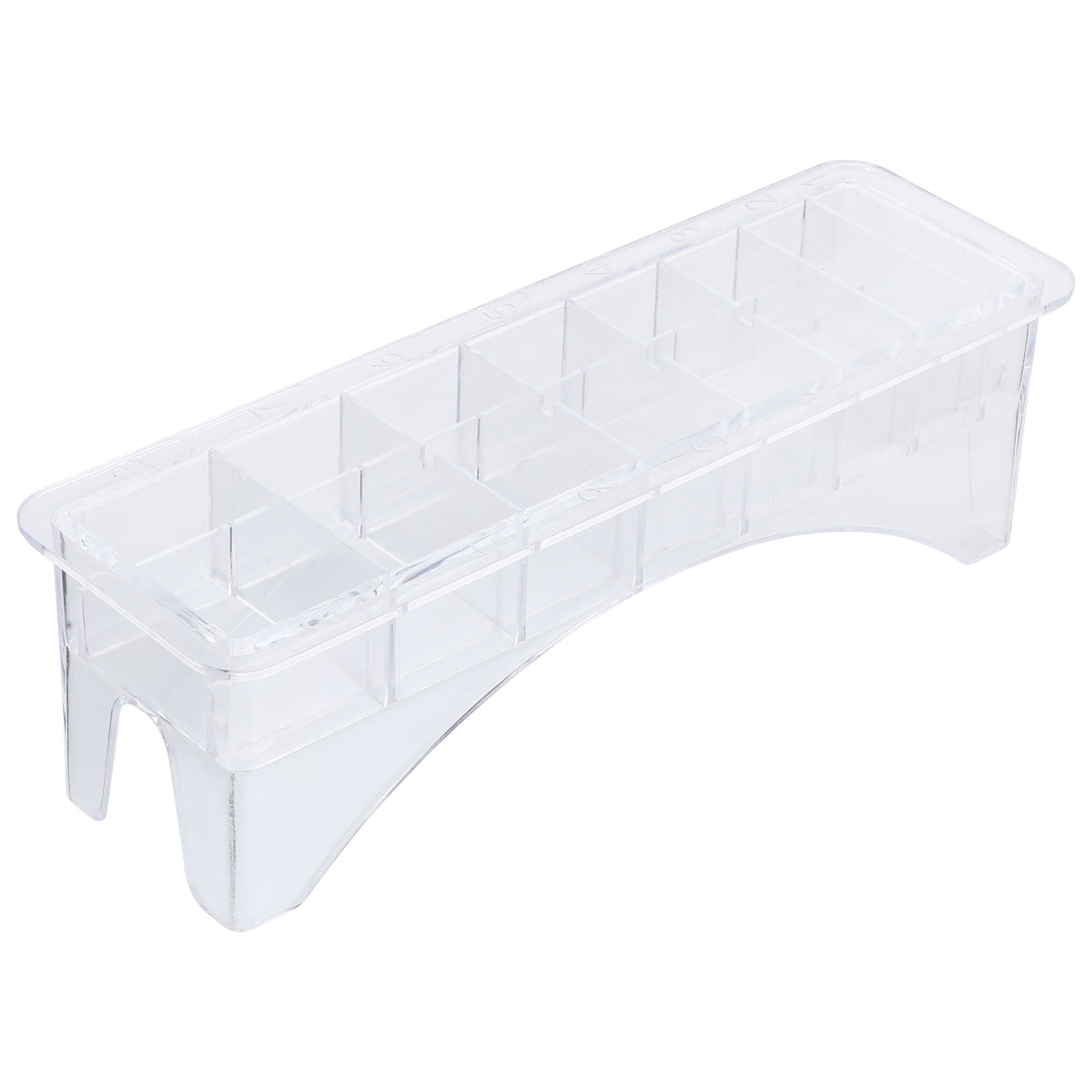 TUIBELY Plastic Guide Comb Storage Box for Hair Tools and Clippers