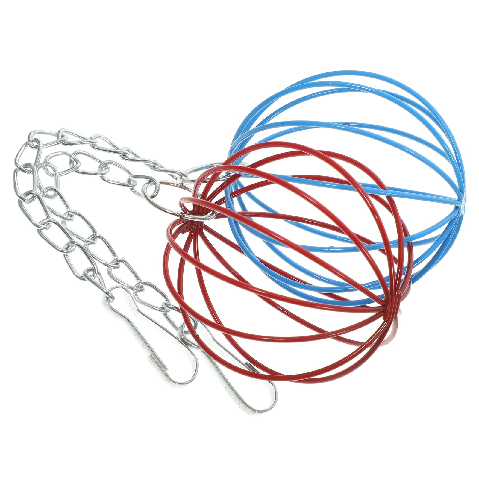 TUIBELY Rabbit Hay Feeder Ball for Small Pets Cage Hanging Dispenser