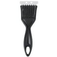 TUIBELY Stainless Steel BBQ Brush and Scraper for Gas Grill Grates