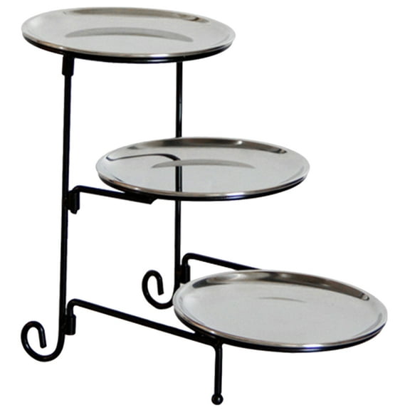 TUIBELYN 1 Set of Detachable Cake Serving Tray 3-Tier Cake Dessert Display Tray Fruit Display Tray
