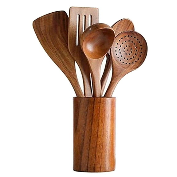 Mobutofu Kitchenware Set Wood Plastic 1 Set 11X3.1X0.5In