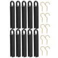 thumbnail image 1 of TUIBELYN 10 Sets Billiard Stick Hanging Holder Pool Cue Protectors Billiard Cue Hangers with Accessory, 1 of 9