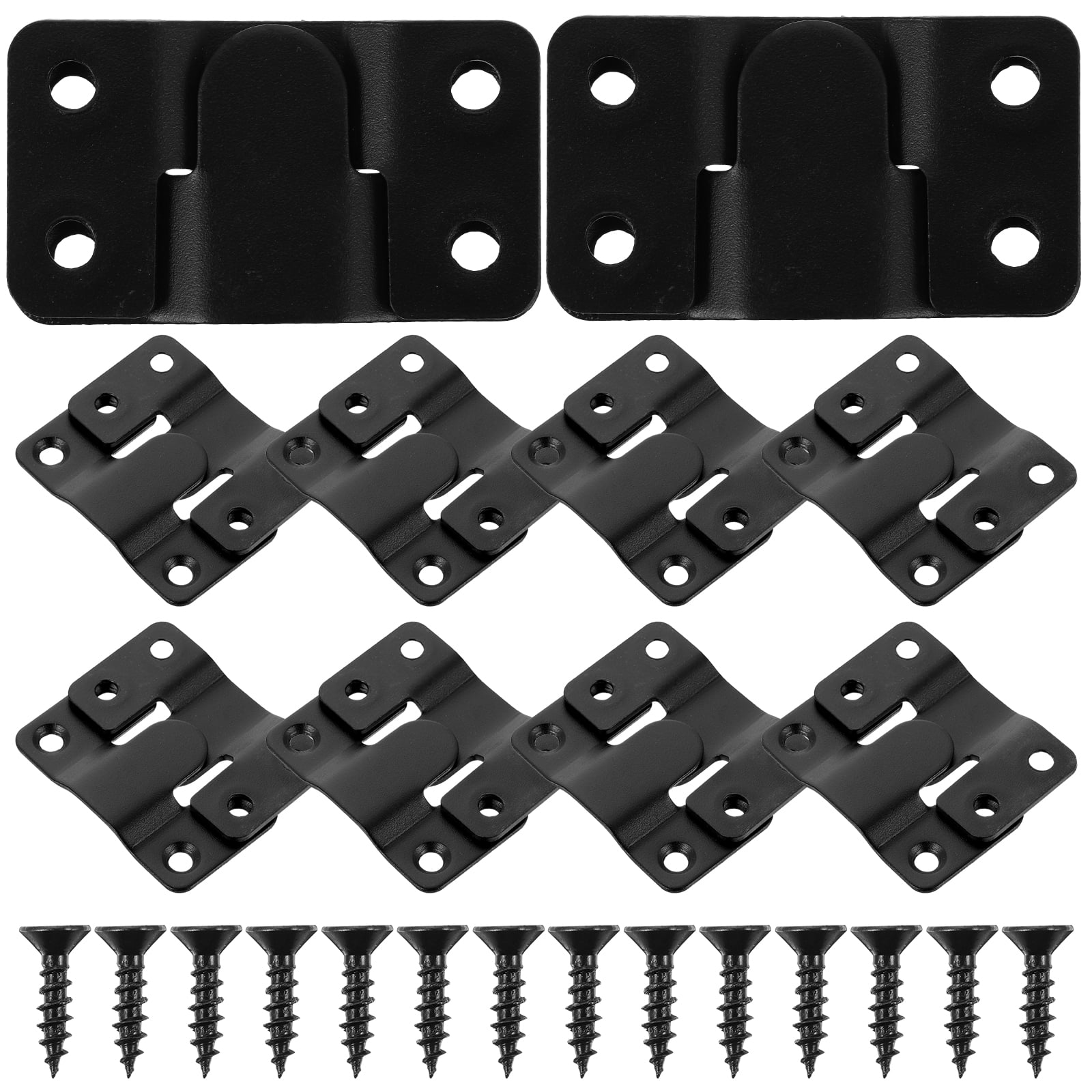 TUIBELYN 10 Sets Mirror Mount Picture Frame Backing Clips Interlock ...
