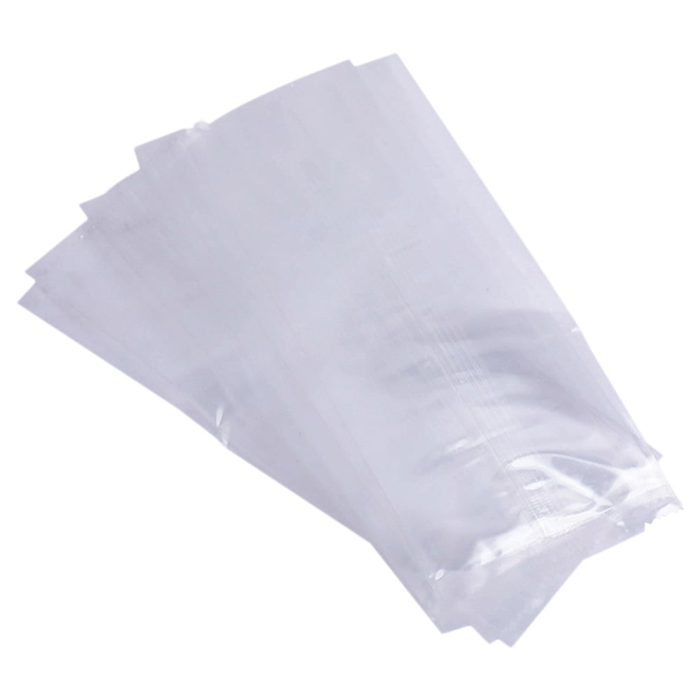 Mobutofu Ice Bags Transparent For Ice Cream Bags Freezer Popsicles Wrappers 100Pcs 7.5x4.6x0.04In