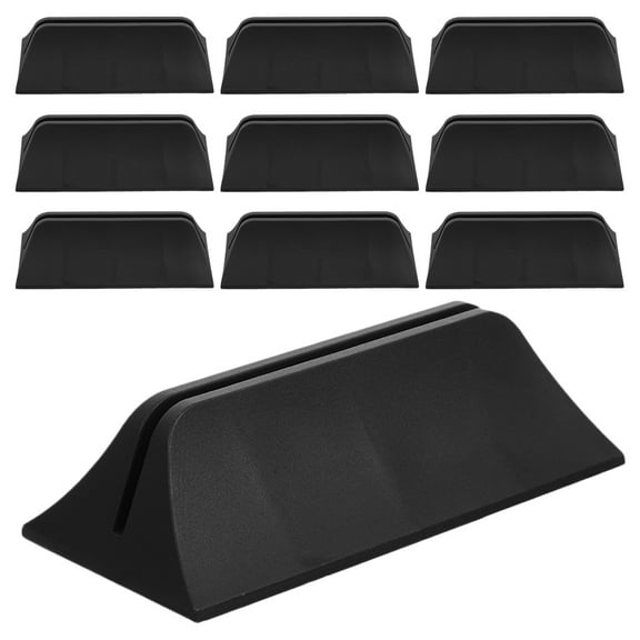 TUIBELYN 10Pcs Desk Partition Bracket Clip Plastic Screen Partition Clamp Desktop Divider Clamp Privacy Panel Clip