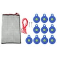TUIBELYN 10Pcs Water Bottle Target Cap Pellet Inflator Kit