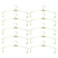 thumbnail image 1 of TUIBELYN 10pcs Metal Underwear Bra Rack Clothes Hangers Lingerie Shop Display Hanger with Clips, 1 of 6