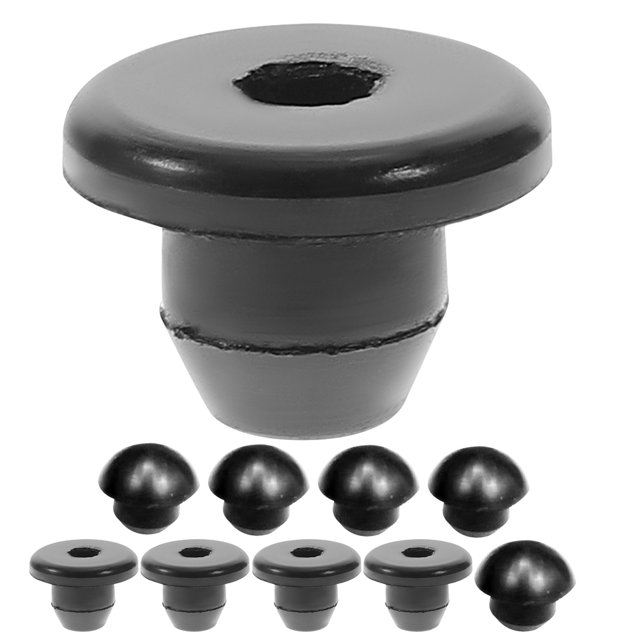 TUIBELYN 10pcs Rubber Jack Plugs Oil Filler Plug Floor Bottle Jack Plug
