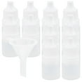 TUIBELYN 12pcs 3ml Squeezable Eye Dropper Bottles Refillable Container