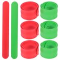 thumbnail image 1 of TUIBELYN 12pcs Wrapping Paper Holder Silicone Paper Slap Bands Wrapping Paper Clamps Wrapping Paper Roll Clips, 1 of 6