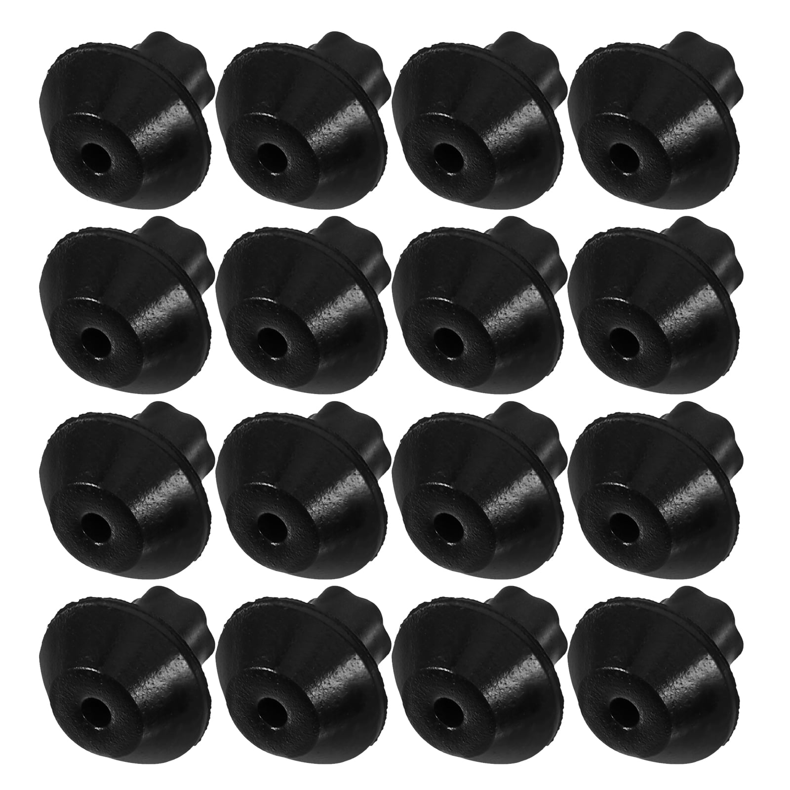 TUIBELYN 16pcs Gas Stove Feet Replacement Kitchen Grate Rubber Foot Gas