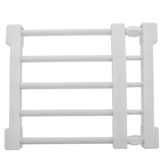 TUIBELYN 1Pc Creative Expandable Shelf Nail-free Storage Shelf Adjustable Storage Stand