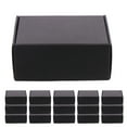 TUIBELYN 20 Black Corrugated Small Shipping Boxes for Business