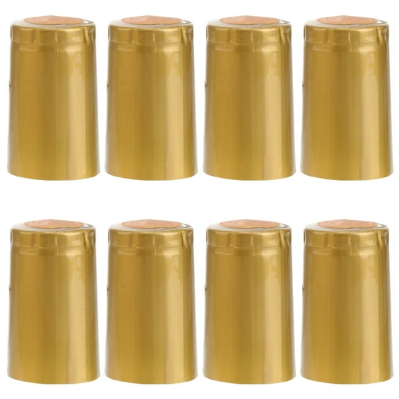 TUIBELYN 200pcs PVC Heat Shrink Capsules for Wine Bottles