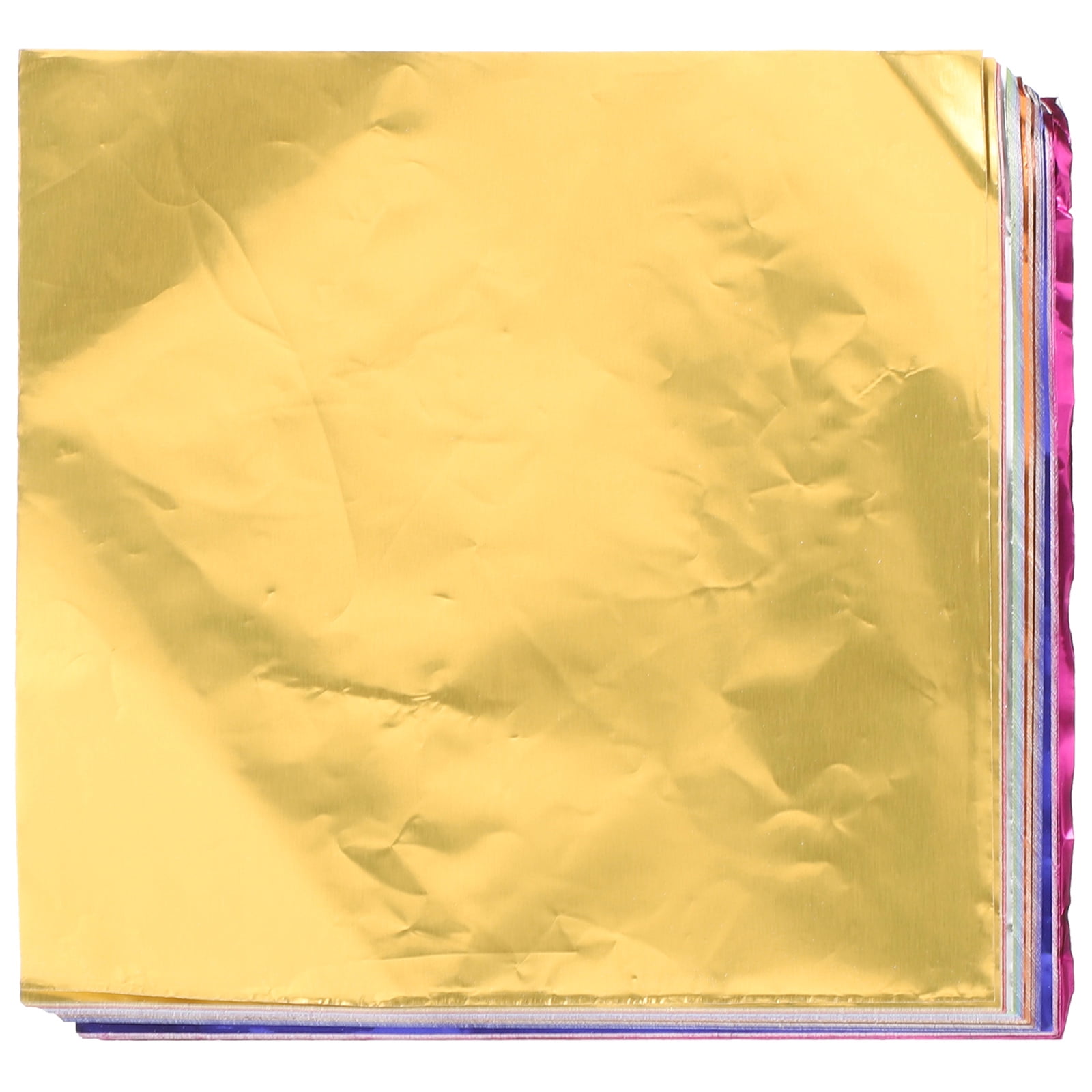 TUIBELYN 200pcs Tin Foil Papers Candy Wrappers Chocolate Caramels