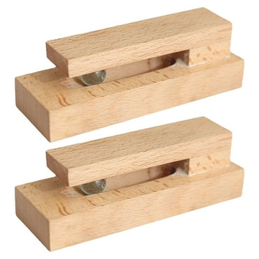 TUIBELYN 2Pcs Wooden Towel Hanging Rack Bathroom Towel Holder Kitchen Dishcloth Rack