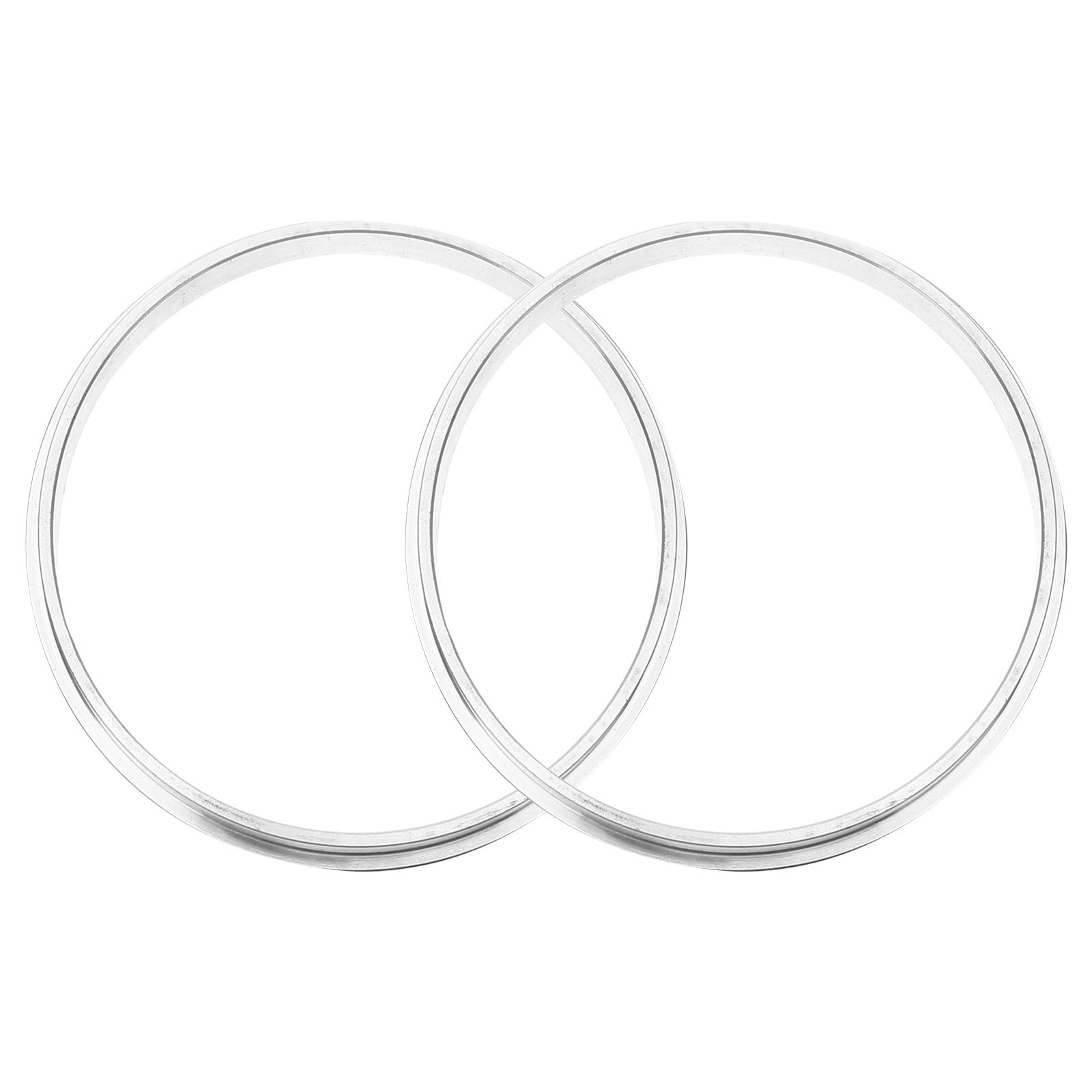 TUIBELYN 2pcs Cup Sealer Ring Aluminum Gasket 90mm Diameter for Bubble