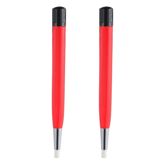 TUIBELYN 2-Pack Fiberglass Scratch Remover Brush Pen for Cleaning and Polishing
