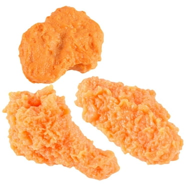 TUIBELYN 3Pcs Artificial Fried Chicken Home Party Display Decoration Prop