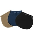 thumbnail image 1 of TUIBELYN 3-Pack Adjustable Maternity Pants Extenders Denim Waistband Elastic Pregnancy Waist for Jeans and Pants, 1 of 8