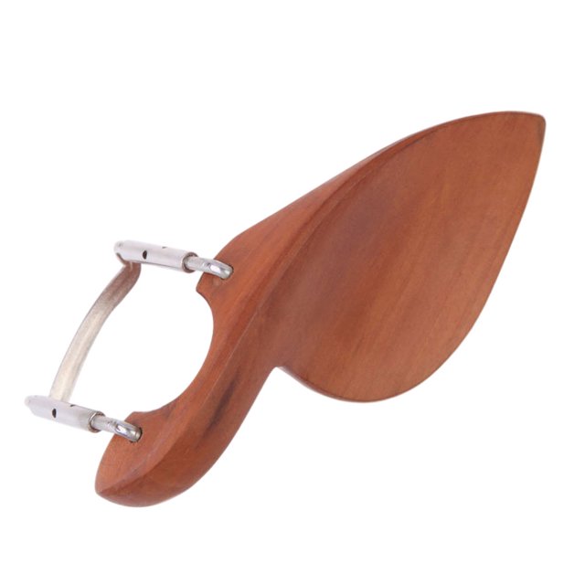 TUIBELYN 4/4 Violin Shoulder & Chin Rest Set Wood & Silver