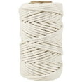 thumbnail image 1 of TUIBELYN 5mm Natural Cotton Rope for Macrame, Crafts, Knitting, Weaving & Projects, and Soft Cord for Use, 1 of 7