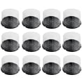 thumbnail image 1 of TUIBELYN 6" Clear Plastic Cake Container with Dome Lid & Board - Black, 1 of 6