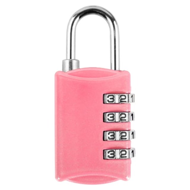 TUIBELYN Black Luggage Locks 4Pack for Travel & Gym Use