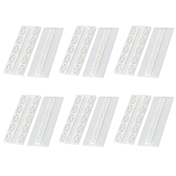 TUIBELYN Cable Protector Wall Rack 6 Pairs Adhesive Cable Holders