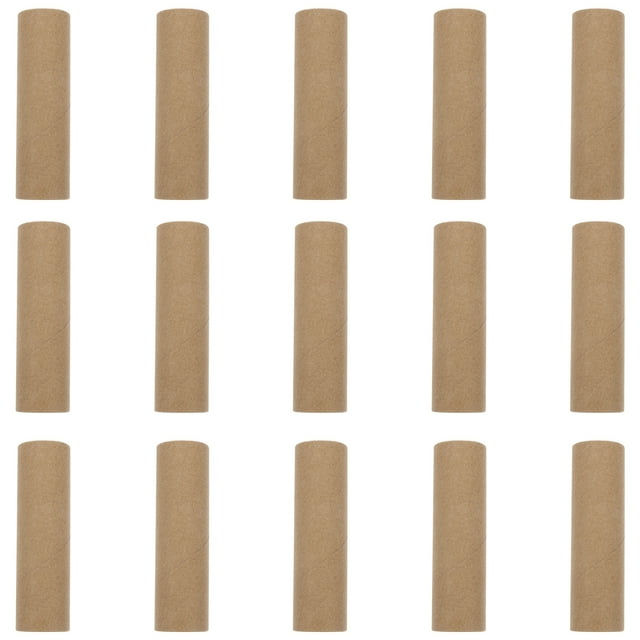 TUIBELYN Craft Cardboard Tubes, 15pcs for DIY Art Projects