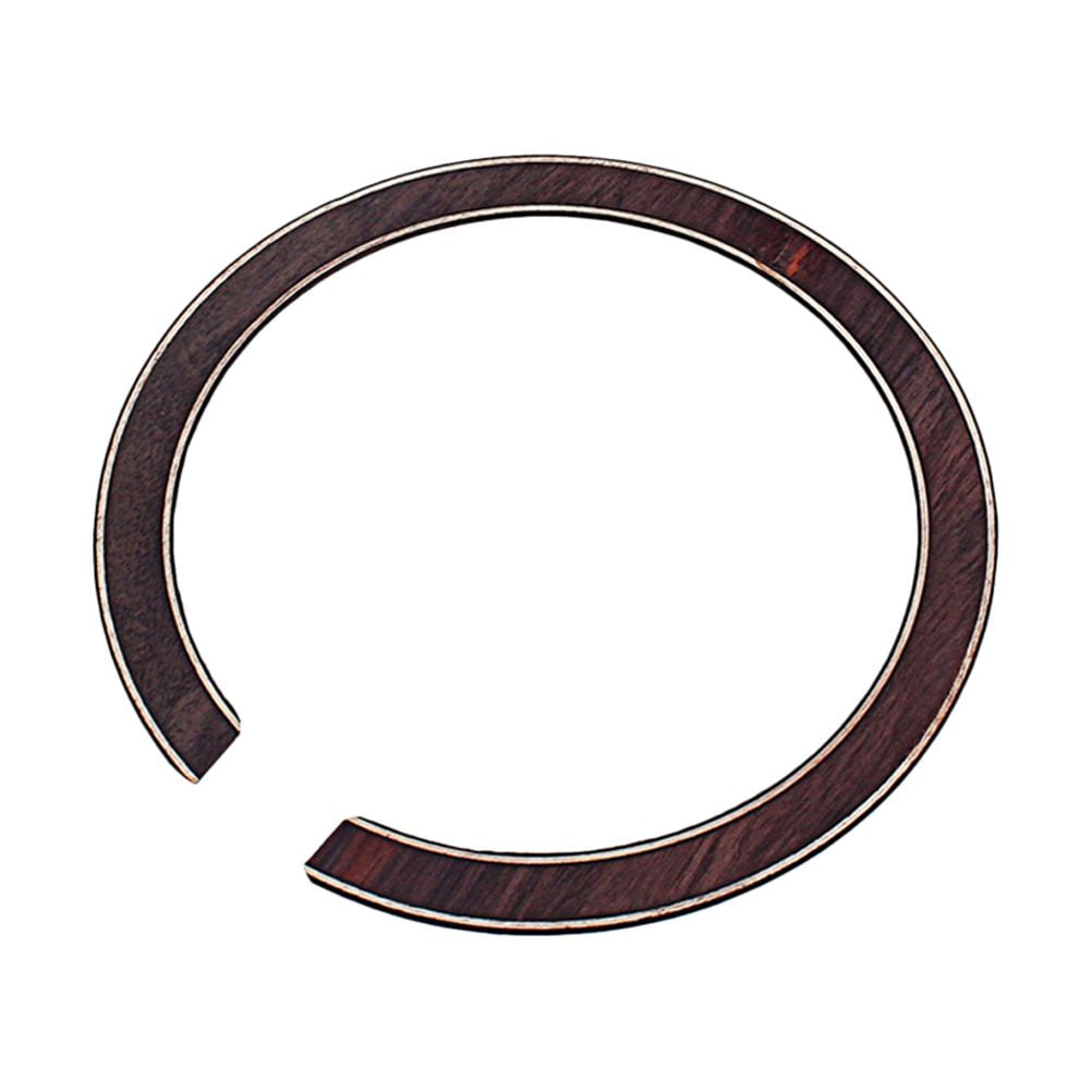 TUIBELYN GXB11 Wood Guitar Rosette Curved Strips Guitar Sound Hole