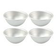 TUIBELYN Hemoton Chocolate Molds Round Cake Pan Pastry Moulds (4pcs