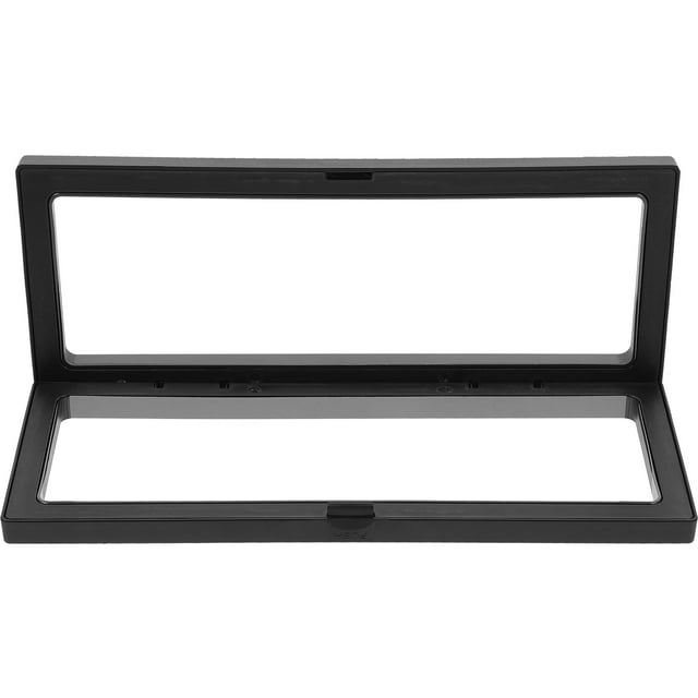 TUIBELYN Ladies 3D Floating Frame Jewelry Display Box for Necklaces