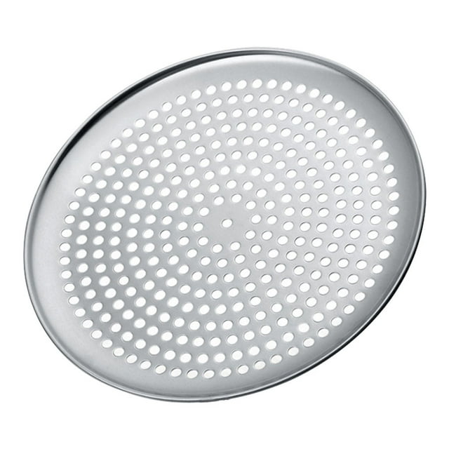 TUIBELYN Pizza Oven Trays Vented Pan Metal Pizza Plates for Home