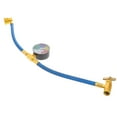 TUIBELYN R134A Safe Hose w/ Gauge for Car AC Refrigerant