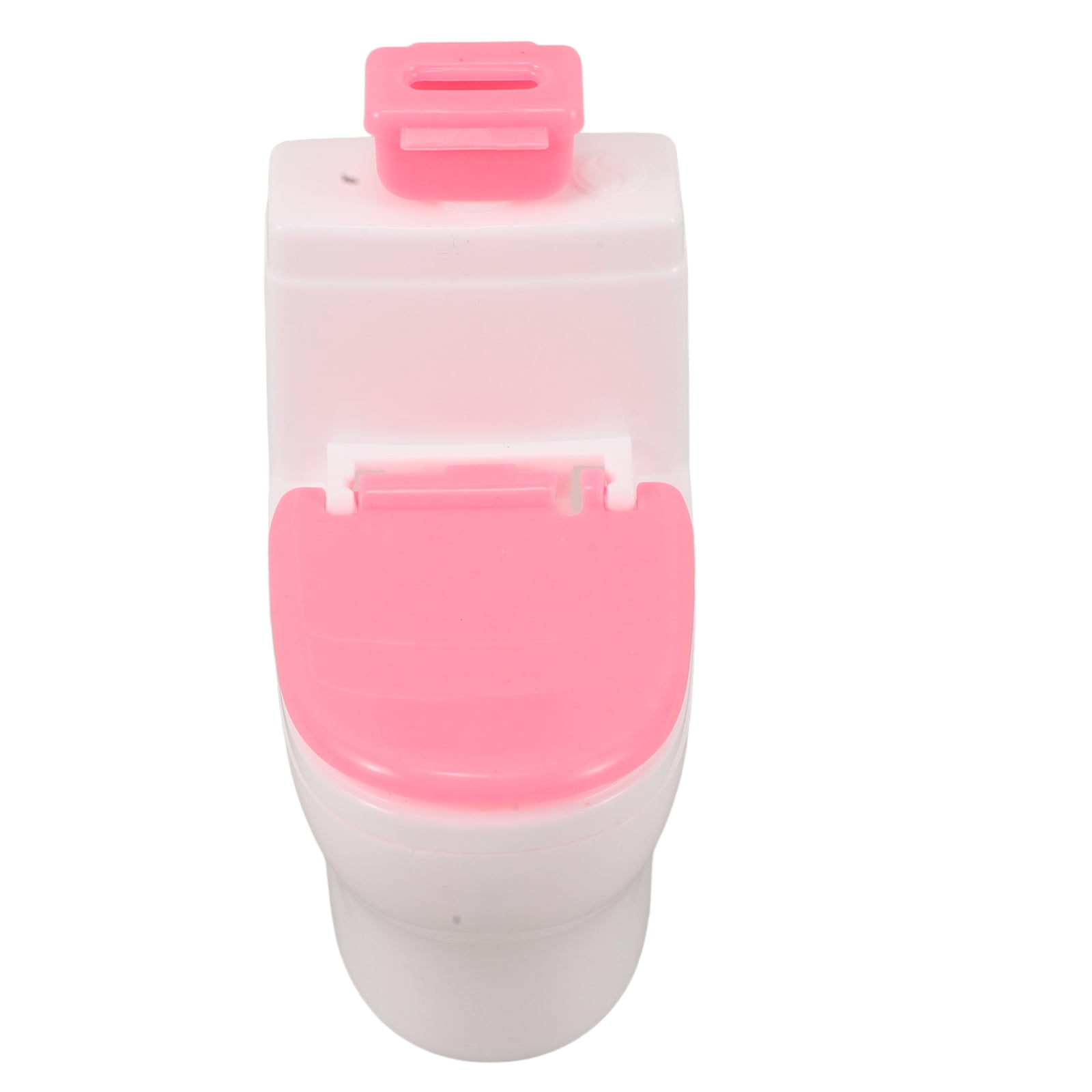 TUIBELYN Realistic Dollhouse Toilet Paper Holder Simulated Toy Toilet ...