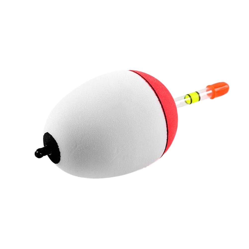 TUIBELYN Red Foam Fishing Bobbers with Glow Sticks - 90g Spring Bobber ...