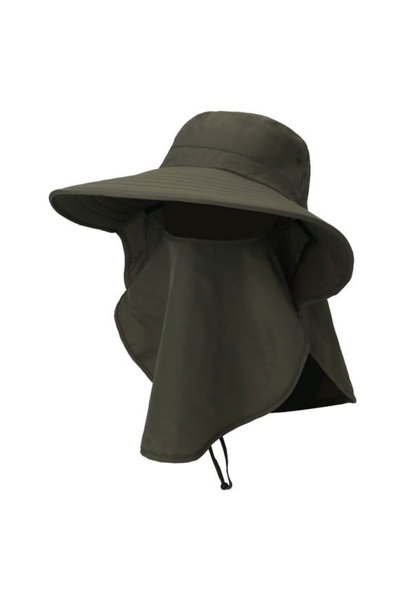 TUIBELYN Safety Shield Transparent Cover Anti- Guard Summer Sun Cap Hat for Cycling Outdoor ( Green )