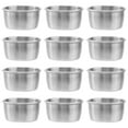 TUIBELYN Stainless Steel Condiment Containers (12 Pack)