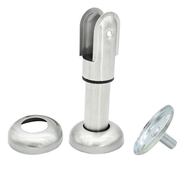 TUIBELYN Stainless Steel Partition Bracket Foot Toilet Partition Foot