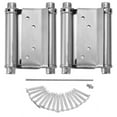 TUIBELYN Stainless Steel Self Closing Spring Hinge for Cafe Saloon Door