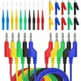 TUIBELYN TEHAUX Banana Plug Test Kit with Alligator Clips (5 Set