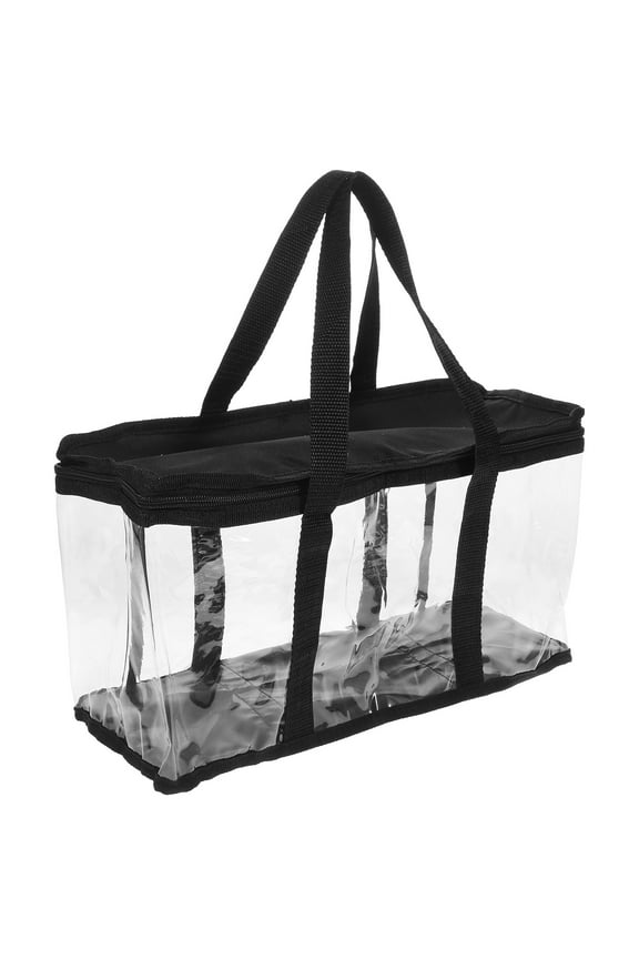 Transparent Handbag Adjustable Strap Clear Bag Baseball Cap Storage Bag Novelty Women Bag