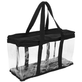 TUIBELYN Clear Transparent Handbag with Adjustable Strap, Novelty Baseball Cap Storage Bag for Women, Stylish and Practical