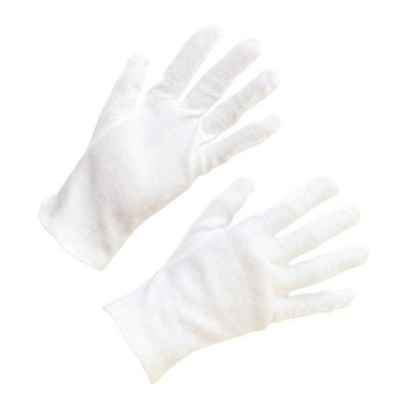 TUIBELYN White Cotton Eczema Gloves - Industrial, Salon, Gardening