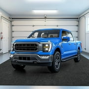 TUIFFIOM 22' x 8' PE Garage Floor Mat, Oil Spill Mat with Tape,Cuttable Waterproof & Oil-Proof Parking Mat for Larger Car,SUV,Large Pickup, Charcoal