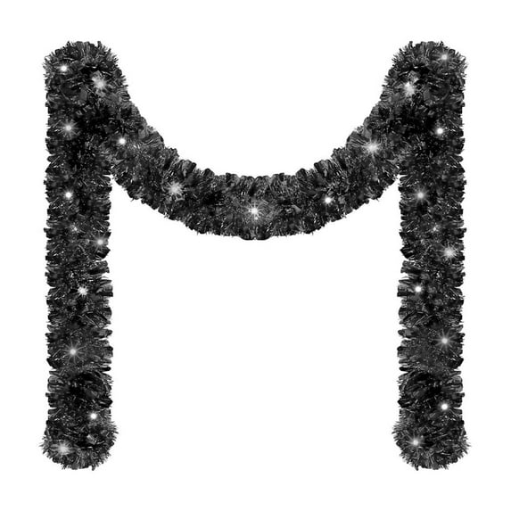 TUITOONM 16FT Christmas Lighted Rattan Garland Colorful LED Decor for Doors, Staircases, Trees & Holiday Home Decor (Multi-Color)