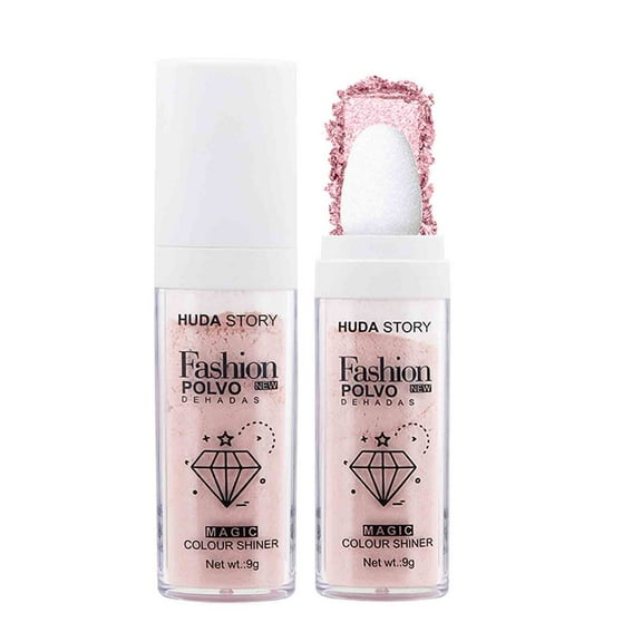 TUITOONM 3D Highlight & Blush Powder Palette 0.32oz Matte & Pearl Finish, Buildable Color for Contouring, Natural Glow & Eye Makeup, Beginner-Friendly